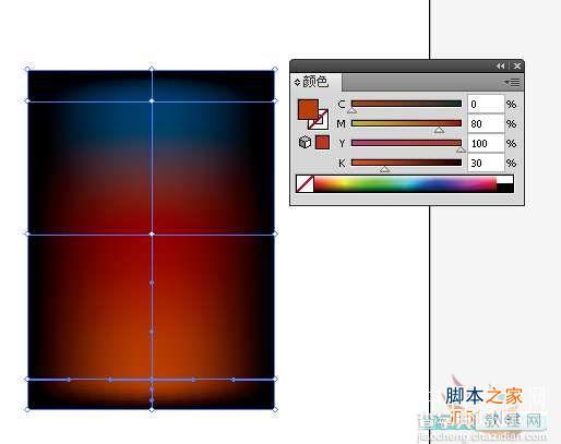 Illustrator(AI)设计绘制出超绚的发光线条背景图实例教程7