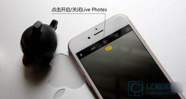 苹果iPhone6s玫瑰金Live Photos动态拍照功能如何使用？Live Photos新功能的作用1