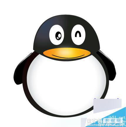 AI绘制可爱的可爱QQ企鹅头像12