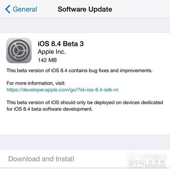 iOS8.4 beta3新功能有哪些？iOS8.4 beta3更新内容1