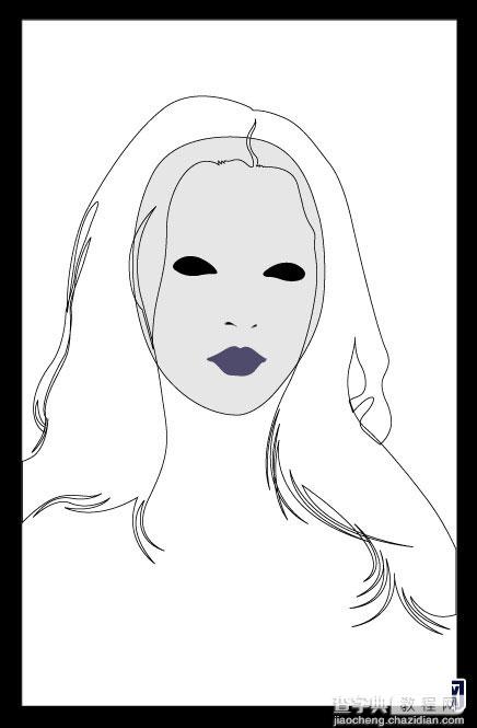 AI绘制漂亮女性的肖像插画教程2
