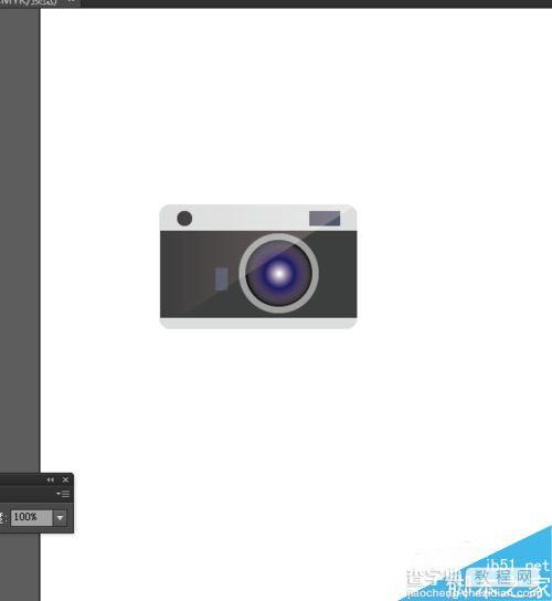 Ai简单绘制手机后置摄像头图标8