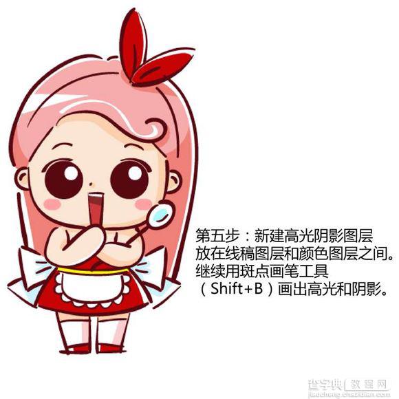 AI绘制可爱的女生漫画教程9