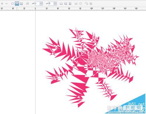 CDR怎么绘制美丽的花朵?CDR变形工具制花朵的技巧12