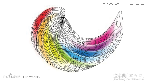 Illustrator绘制梦幻炫彩效果的LOGO两种方法介绍2