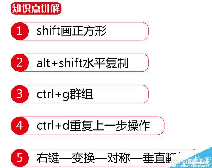 入门:AI矩形工具制作棋盘格2