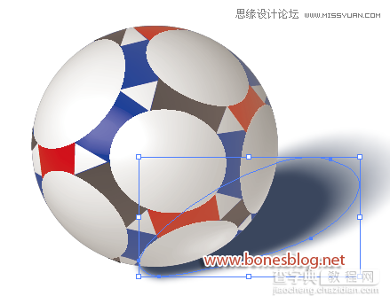 世界杯专题：用Illustrator绘制超酷的世界杯足球19