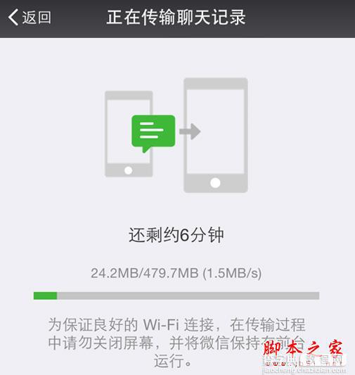 iOS版微信6.2体验 教你如何把聊天记录轻松导入iPhone1