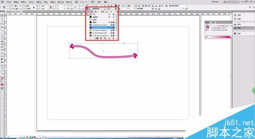 indesign中线条样式怎么设置?6