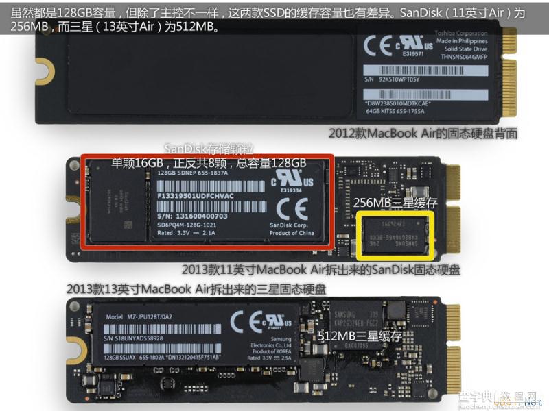 MacBook Air 11英寸款拆机过程图文教程8