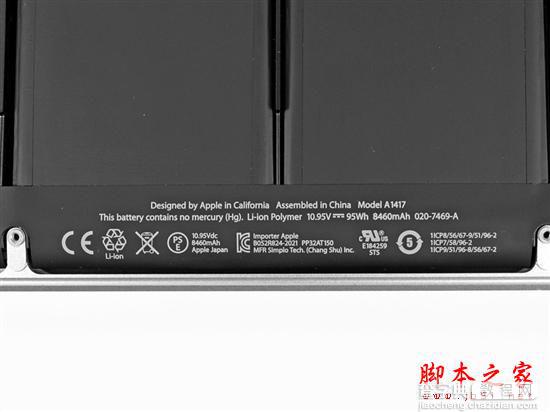 苹果新发布本本MacBook Pro Retina版本拆机详细过程（大量组图）14