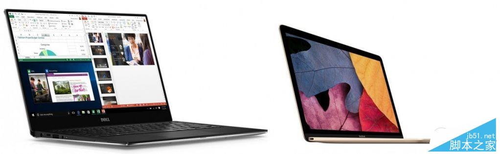 苹果MacBook和戴尔Dell XPS 13哪个好？MacBook/Dell XPS 13对比评测1