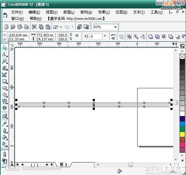CorelDraw(CDR)设计制作包装中的环形花边图案实例教程6