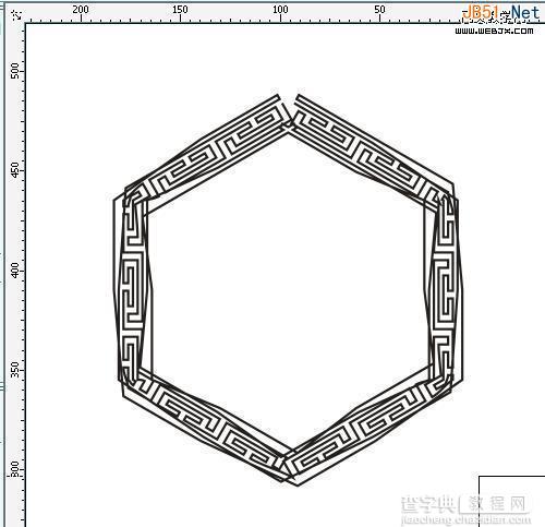 CorelDraw(CDR)设计制作包装中的环形花边图案实例教程15