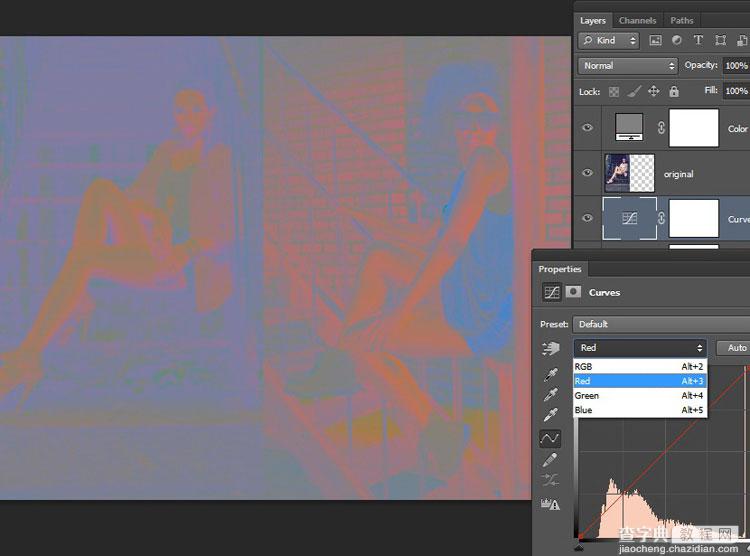 如何利用PS曲线复制另一张照片的色调10