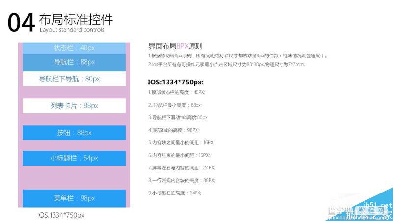 实用:移动端UI设计的十个规范图解5