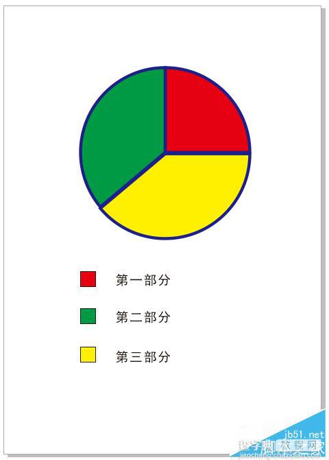 CorelDRAW简单制作一个饼形图表12