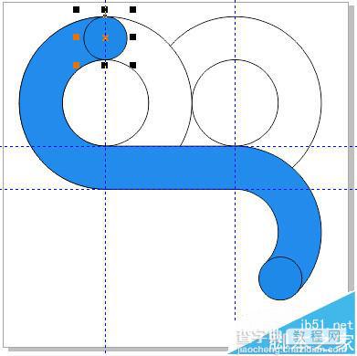 cdr中怎么绘制百度云的图标?12