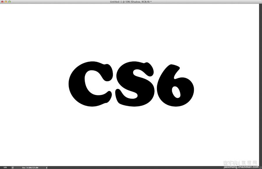 PhotoShop CS6设计制作逼真豹纹立体文字特效教程2