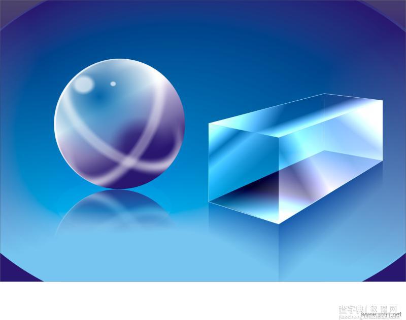 CorelDraw(CDR)设计制作质感的水晶效果实例教程31