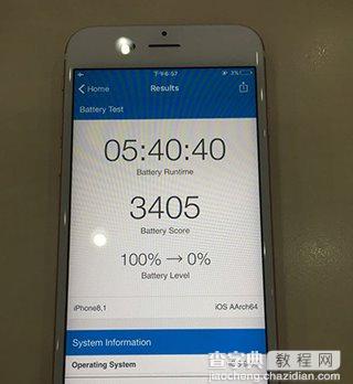 iphone6s续航能力实测7