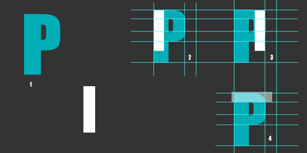 PS设计制作彩色折叠试立体字5