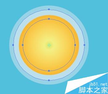 利用Illustrator制作一个有光晕的太阳16