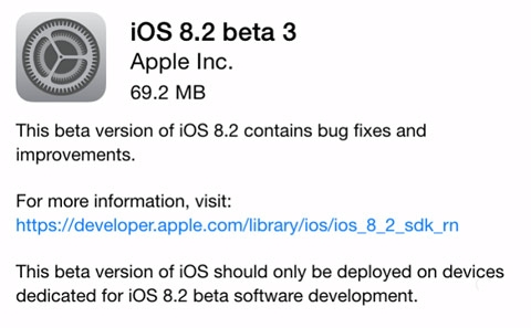 iOS8.2 beta3发布 Health将恢复血糖追踪1