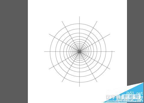 AI绘制比较复杂的蜘蛛网图案教程6