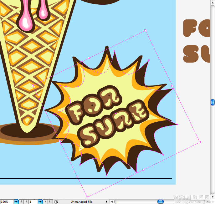 AI绘制可爱的卡通风格奶油冰淇淋海报17