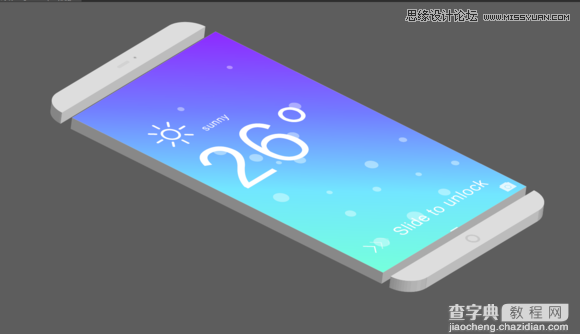 Illustrator绘制时尚立体效果的智能手机教程11