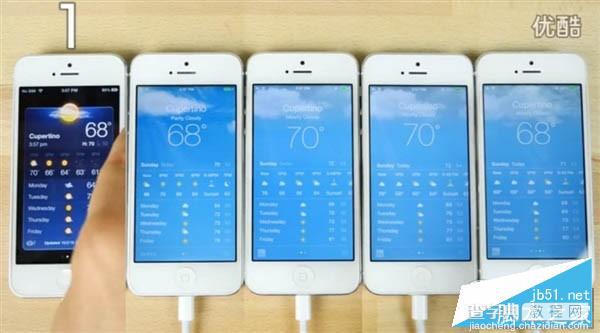 iPhone5升级运行iOS10/9/8/7/6速度对比评测8