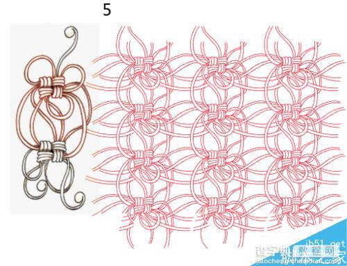 Illustrator绘制循环的矢量印花图稿7