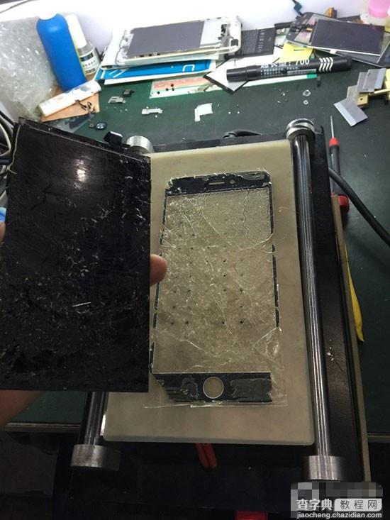 iPhone6 Plus屏幕碎了怎么办？手把手教你维修破碎的iPhone6 Plus屏幕4