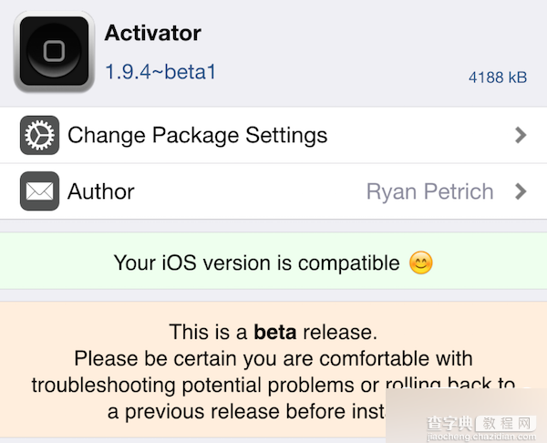 iOS8.4安装Activator后无限重启进入安全模式怎么办？2