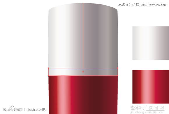 Illustrator教程：利用宽度工具绘制逼真的化妆品瓶子11