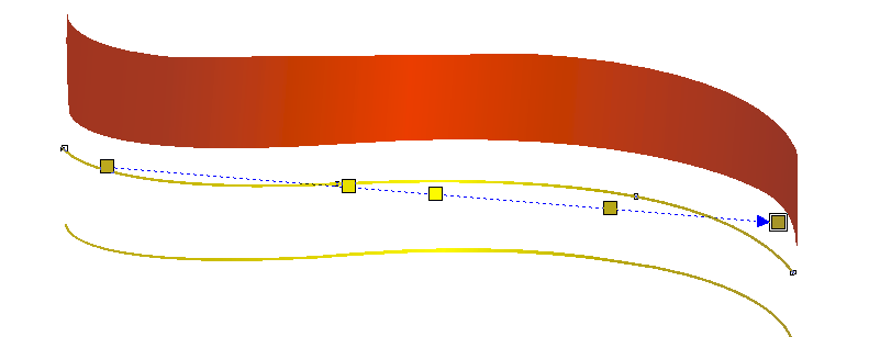 CorelDraw(CDR)制作超炫飘带圣诞树教程详细步骤4