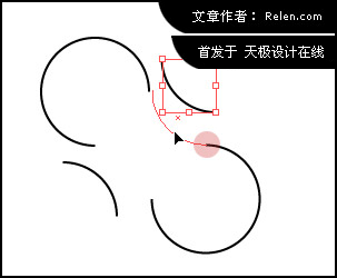 AI制作水滴造型标志方法和过程介绍11