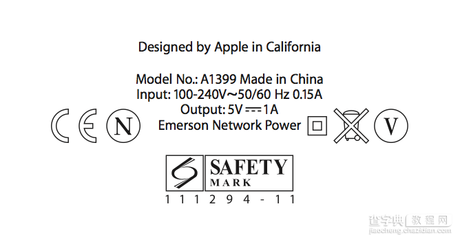 iPhone/iPad充电器应该如何使用 教大家识别电源适配器11