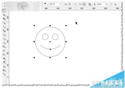 CDR怎么绘制灿烂阳光的圆脸微笑?3