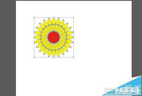 AI怎么画向日葵花? AI绘制向日葵花朵的教程12