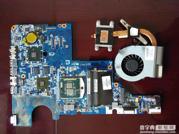 惠普笔记本HP CQ42-151TX拆机除尘图文教程12