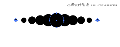 Illustrator教程：绘制点状扩散效果的漩涡艺术图形3