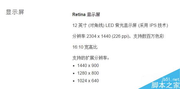 12英寸Retina MacBook正式发布 配置更强电池更耐用2