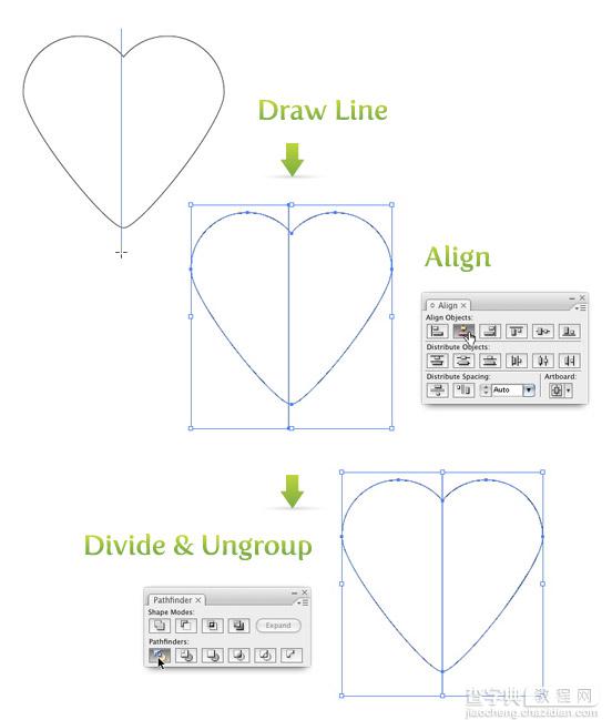 Illustrator 制作四叶草教程3