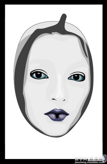 AI绘制漂亮女性的肖像插画教程7