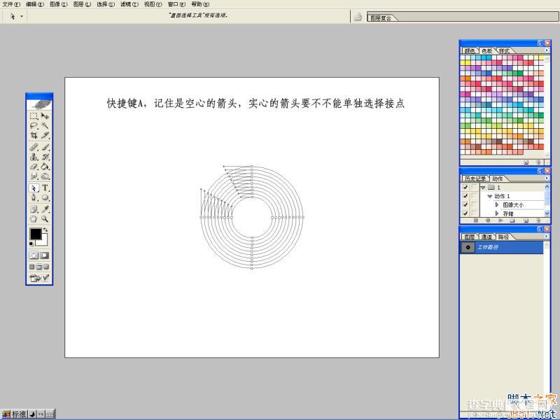 CorelDraw(CDR)使用路径覆形法设计绘制中心对称漂亮的复杂图案实例教程6