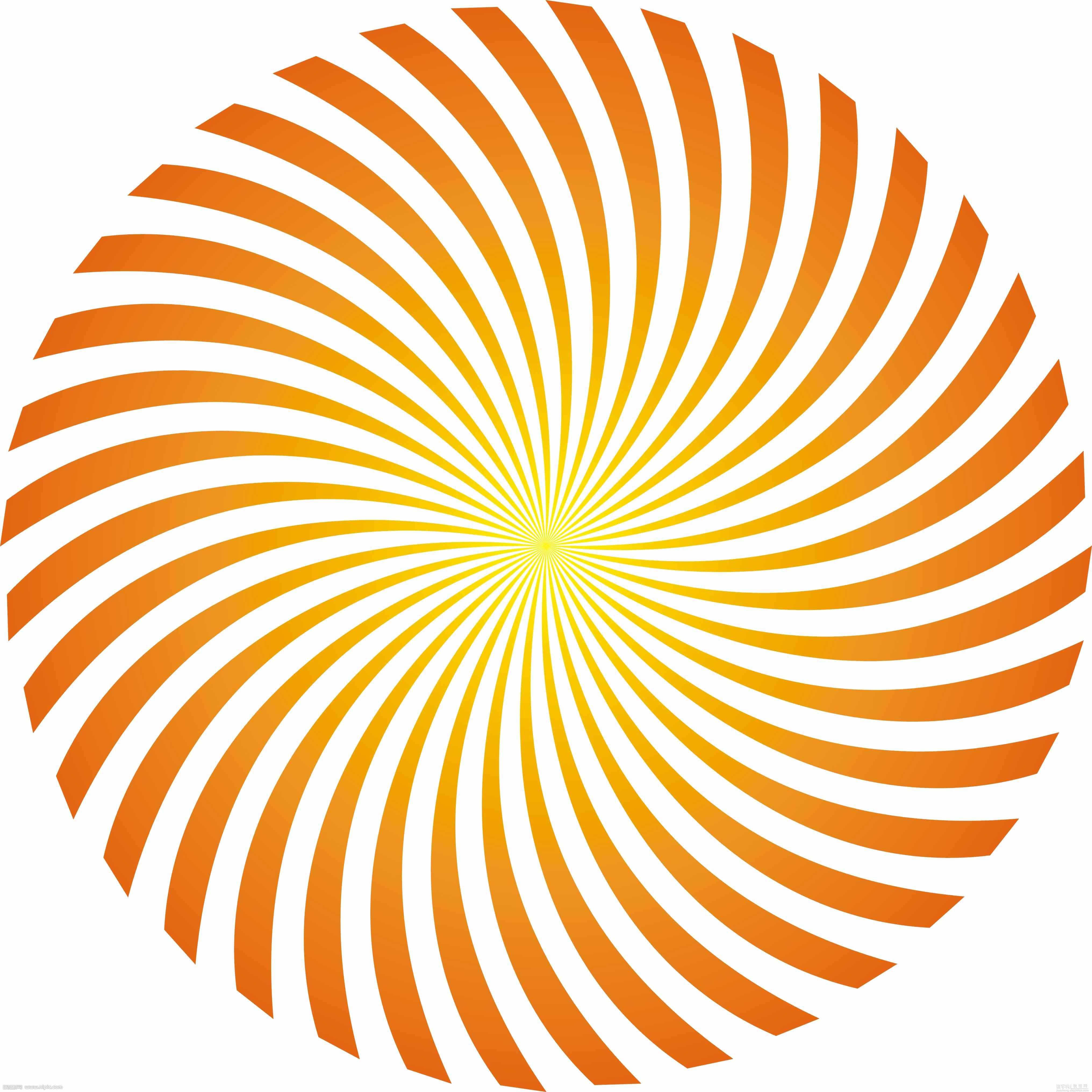 CDR制作橙色的放射圆圈方法1