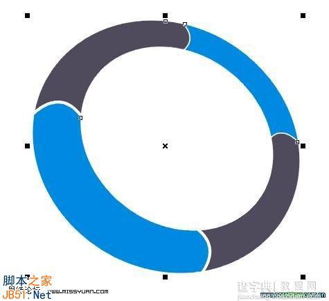 CorelDraw(CDR)设计制作一个有质感的视频播放图标实例教程4