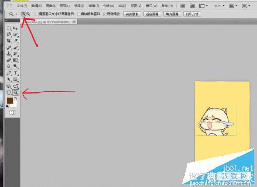 Photoshop cs5仿制图章精确修改图片3